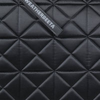 Produktbild von Weatherbeeta Satin Luxe Air-Tec Euro Jump Sattelunterlage Schwarz Größe S