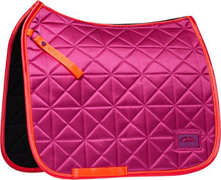 WeatherBeeta Satin Pro Air-Tec Dressage Saddle Pad Schabracke Magenta Größe S/M – Bild 1 von 1