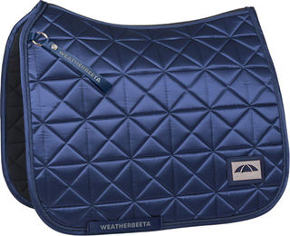 WeatherBeeta Satin Pro Air-Tec Dressage Saddle Pad Schabracke Navy Größe S/M – Bild 1 von 1
