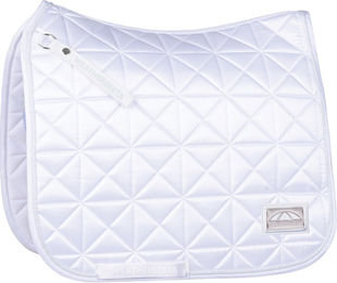 WeatherBeeta Satin Pro Air-Tec Dressage Saddle Pad Schabracke Weiß Größe S/M – Bild 1 von 1