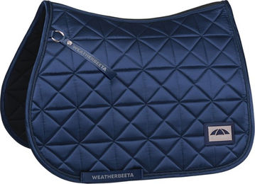 WeatherBeeta Satin Pro Air-Tec Euro Jump Schabracke Größe S/M Navy – Bild 1 von 1