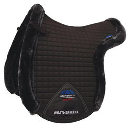 WeatherBeeta Satteldecke Prime Air-Tec Comfy mit Kunstpelz-Besatz und Fleece Braun 163cm – Bild 1 von 1