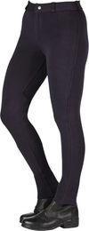 Weatherbeeta Saxon Jodhpurs II Reithose aus Baumwolle für Damen in Schwarz XS – Bild 1 von 2