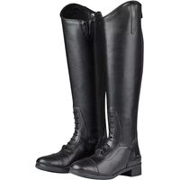 Produktbild von Weatherbeeta Saxon Syntovia Reitstiefel für Damen aus Kunstleder Schwarz Größe 39 Regular