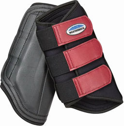 Weatherbeeta Single Lock Gamaschen aus Neopren für Warmblut Schwarz – Bild 1 von 4