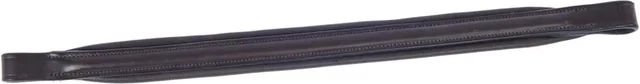 Produktbild von Weatherbeeta Stirnband Collegiate Plain IV aus Leder für Pferde