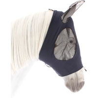 Produktbild von Weatherbeeta Stretch Fliegenmaske mit Ohrenschutz für Ponys in Navy/Schwarz aus Nylon - 1 Stk.