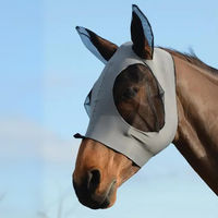 Produktbild von Weatherbeeta Stretch Fliegenmaske mit Ohrenschutz für Warmblut Pferde