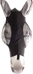 Produktbild von Weatherbeeta Stretch Fliegenmaske mit Ohrenschutz Schwarz für Pferde