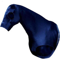 Produktbild von WeatherBeeta Stretch-Halsteil mit Haube und Reißverschluss WB782 Marineblau