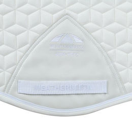 Produktbild von Weatherbeeta Suede Elite Air-Tec All Purpose Sattelunterlage aus Kunstleder Blau-Weiß S/M