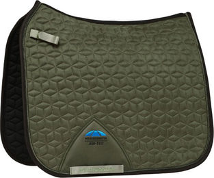 WeatherBeeta Suede Elite Air-Tec Dressage Saddle Pad Schabracke Olive Größe S/M – Bild 1 von 1