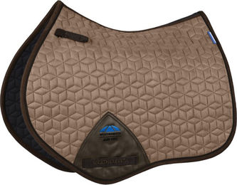 WeatherBeeta Suede Elite Air-Tec Jump Schabracke Größe L Fawn – Bild 1 von 1