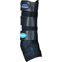 Produktbild von Weatherbeeta Therapy-Tec Cold Water Boots Gamaschen für Pferde in Schwarz und Blau