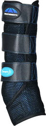 Weatherbeeta Therapy-Tec Cold Water Boots Geschlossene Gamaschen für Pferde in Schwarz oder Blau Größe L – Bild 1 von 4