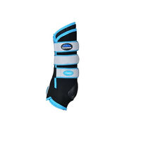 Produktbild von Weatherbeeta Therapy-Tec Stallgamaschen aus Neopren Schwarz Blau Größe S