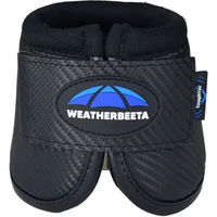 Produktbild von Weatherbeeta Tough-Tec Anatomische Hufglocken aus Neopren Schwarz Größe S