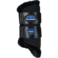 Produktbild von Weatherbeeta Tough-Tec Comfy Fleece Brushing Boots Gamaschen für Pferde Schwarz Größe L