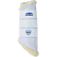 Produktbild von Weatherbeeta Tough-Tec Comfy Fleece Brushing Boots Gamaschen für Pferde Weiß Größe S