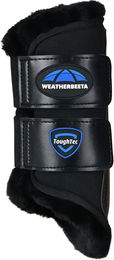 Weatherbeeta Tough-Tec Comfy Fleece Gamaschen für Pferde Schwarz Größe M – Bild 1 von 5