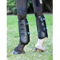 Produktbild von Weatherbeeta Tough-Tec Eventing Vorderstiefel Schwarz Größe L