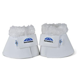 Weatherbeeta Tough-Tec Gamaschen mit Fleece-Besatz aus Neopren Weiß Größe L – Bild 1 von 4