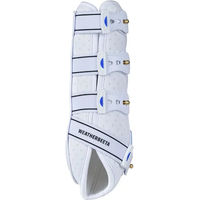 Produktbild von Weatherbeeta Tough-Tec Hard Shell Dressage Boots Gamaschen für Pferde aus Neopren Weiß Größe L