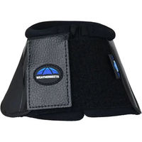 Produktbild von Weatherbeeta Tough-Tec Impact Hufglocken Gamaschen aus Gummi Schwarz Größe M