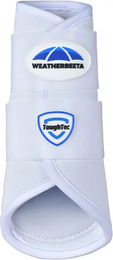 Weatherbeeta Tough-Tec Prime Brushing Boots Gamaschen für Pferde aus Neopren Weiß Größe L – Bild 1 von 11