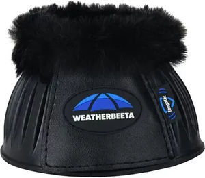 Weatherbeeta Tough-Tec Prime Gamaschen aus Gummi mit Fleece-Fütterung Schwarz Größe M – Bild 1 von 10