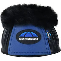 Produktbild von Weatherbeeta Tough-Tec Prime Gummistiefel für Pferde mit Fleece-Fütterung Schwarz/Kobalt Größe L
