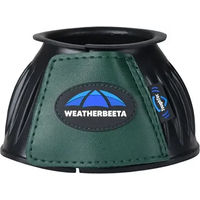 Produktbild von Weatherbeeta Tough-Tec Prime Hufglocken aus Gummi für Pferde in Schwarz oder Grün