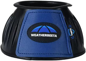 Weatherbeeta Tough-Tec Prime Hufglocken aus Gummi in Schwarz Cobalt Blau Größe S – Bild 1 von 10