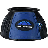 Produktbild von Weatherbeeta Tough-Tec Prime Hufglocken aus Gummi in Schwarz Cobalt Blau Größe S