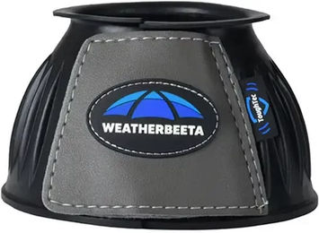 Weatherbeeta Tough-Tec Prime Hufglocken aus Gummi Schwarz-Grau Größe M – Bild 1 von 13