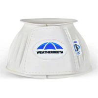 Produktbild von Weatherbeeta Tough-Tec Prime Hufglocken aus Gummi Weiß Größe L