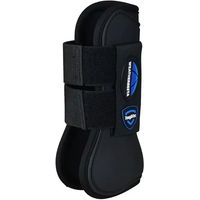 Produktbild von Weatherbeeta Tough-Tec Prime Vorderbeingamaschen und Open Front Boots aus Neopren Schwarz Größe M