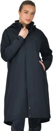 Weatherbeeta Wasserdichte Longline Reitjacke für Damen in Schwarz XS – Bild 1 von 6