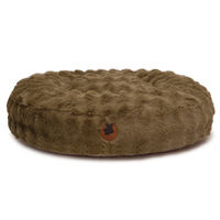 Produktbild von Wechselbezug Cozy Bubble für Hundebetten Oval in Olive M 100x80cm aus Viskose