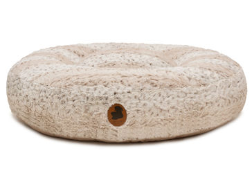 Produktbild von Wechselbezug Khaleesi Oval Hundebett aus Viskose Beige Grösse L 120x100cm