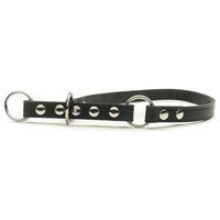 Produktbild von Weinheim Lederband Zughalsband Erziehungshalsband Schwarz 35 cm