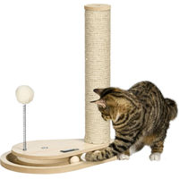 Produktbild von Welikera Kratzbaum für Kitten aus Naturmaterialien mit Maßen 35 cm x 23 cm x 40 cm