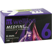 Produktbild von Wellion Medfine plus Pen-Nadeln 6 mm