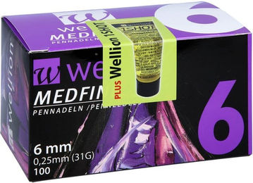 Wellion MEDFINE plus Pennadeln 6mm für Hunde – Bild 1 von 6