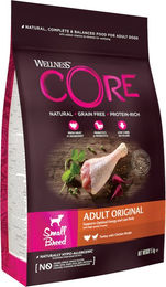 Produktbild von Wellness Core Adult Small Breed Original Hundefutter Pute Getreidefrei 2 x 5 kg - 2 x 5 kg