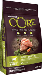 Produktbild von Wellness Core Hundefutter Adult Low Fat Truthahn Getreidefrei 2 x 10 kg - 2 x 10 kg