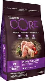 Produktbild von Wellness Core Puppy Trockenfutter Truthahn Huhn Lachs Getreidefrei 2 x 10 kg - 2 x 10 kg