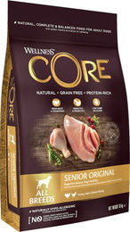 Produktbild von Wellness Core Senior Lachs Getreidefrei Hypoallergen Hundefutter 10 kg - 10 kg