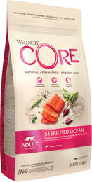 Wellness CORE Sterilised Ocean Lachs Katzenfutter Trocken für erwachsene sterilisierte Katzen getreidefrei 1,75 kg - 1,75 kg – Bild 1 von 4