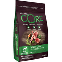 Produktbild von Wellness Core Trockenfutter für Hunde Adult Lamm Getreidefrei Monoprotein 2 x 10 kg - 2 x 10 kg